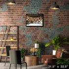 Boston Bruins 20x29 2011 Stanley Cup - Toile encadree - 31" x 22"-Sous licence officielle de la LNH et de l'AJLNH