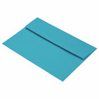 JAM Paper - Enveloppes d'invitation colorées A8 - 5,5 x 8,125 - bleu recyclé - Paquet de 50-Couleur : enveloppes en papier recyclé bleu