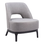 Zuo - Mistley Fauteuil d’appoint - Gris-Assemblage requis
