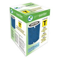 GermGuardian - Filtre de rechange HEPA authentique T pour APH406W-Le filtre HEPA capture 99,97 % de la poussière et des allergènes aussi petits que 0,1 micron tels que la poussière domestique, les squames d'animaux, les spores de moisissures et les pollens de plantes.