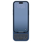 Clicks - Étui clavier pour iPhone 15 – Royal Ink-Tapez avec vitesse et précision sur un clavier conçu pour la sensation et la performance.