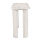 Zuo - Risan Console Table - Blanc vieilli-18.1 po L x 57.9 po L x 29.9 po H
