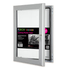 Seco - Porte-affiche verrouillable, 24 "x 36", argent-Cadre affiche