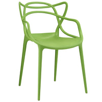 Modway - Entangled Restauration Fauteuil - Vert-Chaise de salle à manger moderne