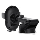 iOttie - Support sans fil Auto Sense 2 pour tableau de bord et pare-brise pour téléphones portables-La fonction de chargement sans fil fonctionne avec les appareils et boîtiers compatibles Qi jusqu'à 6 mm d'épaisseur. Pour une expérience de chargement sans fil la plus efficace, nous vous recommandons de connecter votre téléphone sans étui