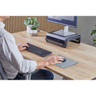 Fellowes - Tapis de souris Breyta XL avec coussin HEX - Bleu-Conçu pour durer, avec une garantie limitée de 5 ans