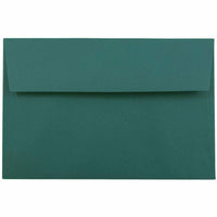 JAM Paper - Enveloppes d'invitation A9 - 5,75 x 8,75 - bleu sarcelle - Paquet de 50-Caractéristiques de l'enveloppe : Fermeture en gomme à rabat droit, finition en papier lisse de haute qualité