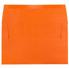JAM Paper - Enveloppes d'invitation colorées A10 - 6 x 9,5 - orange recyclé - Paquet de 50-Ces enveloppes sont idéales pour envoyer des invitations, des cartes de voeux, des RSVP, des cartes de remerciement, des cadeaux d'anniversaire, des remises de diplômes, des vacances et plus encore