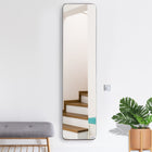 HOMCOM - Miroir rectangulaire pleine longueur - 16,9 po l x 61,4 po H - noir-L’arrière du miroir est recouvert d’un film antidéflagrant pour plus de sécurité 