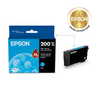 Epson - T200 Cartouche d'encre - Grande capacité - Cyan-Encre DURABrite ultra résistante à l'eau, au maculage et au pâlissement 