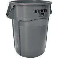 Contenant Brute rond, aéré, gris, 20 gal, paq./2-Contenant Brute, aéré