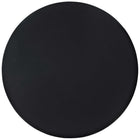 Modway - Track Manche Table à manger, Noir-Capsules de pied en plastique non marquantes