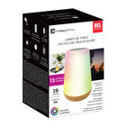 Xtricity - Lampe de table tactile LED multicolore portable-Activation tactile pour une utilisation facile