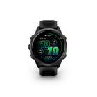 Garmin - Forerunner 570 - 42 mm, aluminium gris ardoise avec bracelet noir translucide/noir-RAPPORT DU MATIN ET DU SOIR - Réveillez-vous avec votre rapport du matin comprenant un aperçu de votre sommeil, de votre récupération et de vos perspectives d'entraînement, ainsi que votre VFC, votre préparation à l'entraînement et la météo. Avant de vous coucher, recevez un rapport du soir pour mieux préparer le lendemain : rappel de vos besoins en sommeil, de votre entraînement du lendemain, de la météo et des évén