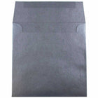 JAM Paper Enveloppes d'invitation carrées métalliques, 6 x 6 po - Stardream, noir anthracite, paquet de 25 (V018309)-Taille: 7x7 pouces