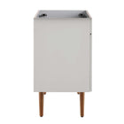 Modway - Harvest 36" Armoire de toilette de salle de bain (lavabo non inclus) - Noyer gris-Portes doubles à fermeture douce