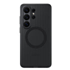 Samsung - Coque magnétique renforcée noire pour Galaxy S26 Ultra-Ses bords surélevés protègent l'écran et l'appareil photo, tandis que ses côtés rainurés améliorent la prise en main. Une couche intérieure rembourrée offre un confort d'utilisation optimal