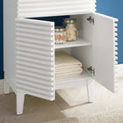 Modway - Render 24" Vanette de salle de bain - Blanc blanc-Style moderne du milieu du siècle