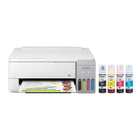 Epson - Imprimante couleur sans fil EcoTank ET-1910 à réservoirs d’encre géants - Blanc-L’imprimante Epson EcoTank inclut une réserve d’encre allant jusqu’à 3 ans, lorsque vient le temps de recharger l’encre, vous économisez jusqu’à 90 % sur le coût de l’encre avec les bouteilles d’encre de rechange comparativement aux cartouches d’encre