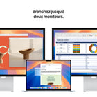 Apple - Portatif MacBook Air 15 po - Puce M4 - SSD 256 Go - Mémoire unifiée 16 Go - Minuit - Français-Les Apps Décollent Avec Macos - Vos outils préférés – Microsoft 365, Adobe Creative Cloud, Google Workspace, etc. – s’exécutent en un flash sous macOS
