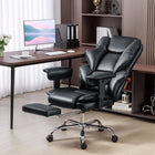 HOMCOM - Fauteuil de bureau rembourré big and tall avec ressort pack - capacité de 400 lbs-Supporte jusqu’à 400 lb (180 kg), conçu pour les personnes grandes et corpulentes 