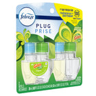 Febreze - Plug Recharge d'huile désodorisante - Parfum Gain - Paquet de 2-Assainisseur d’air