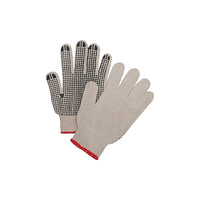 Zenith Safety - Gants À Pois, Poly/Coton, Un Côté, Calibre 7, Petit, paquet de 120-Revêtement Un côté