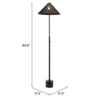 Zuo - Lampe sur pied Cardo - Bronze-8