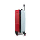 Reebok - Valise de cabine à coque rigide 21.50po Time Out - Rouge-Doublure signature à l’intérieur avec panneau de séparation, poches pratiques et sangles de maintien pour garder le contenu organisé et en place