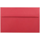 JAM Paper - Enveloppes d'invitation colorées A10 - 6 x 9,5 - rouge recyclé - Paquet de 50-Nos enveloppes sont fabriquées à partir de 30 % de papier recyclé de 24 lb et comportent une fermeture en gomme à rabat droit avec une finition lisse