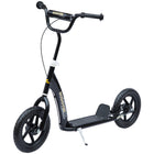 HOMCOM - Trottinette freestyle pro réglable pour enfants, vélo de rue, noir-Aidez votre petit à améliorer son équilibre et à renforcer sa force