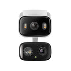 TP-Link - Caméra de Sécurité à Double objectif-Objectif grand angle et téléobjectif- Avec un objectif grand angle à 125° FOV et un téléobjectif de 6 mm, il assure une prise de conscience globale et une protection jusque dans les moindres détails de votre maison