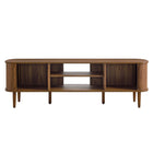 Modway - Contour 63 po Bois Meuble TV, Noyer-8