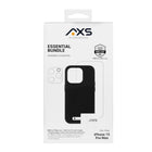 AXS - Essential Bundle Étui PROTech Plus, Protecteur d'écran et chargeur mural 20W pour Apple iPhone 15 Pro Max-PROTech Plus - Résistant aux chutes jusqu’a 10 pieds