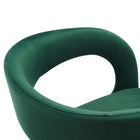 Modway - Pinnacle Performance Velvet Chaise à manger Ensemble de 2 - Vert-10
