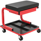 HOMCOM - Tabouret roulant de mécanicien-Comprend un plateau de rangement et un tiroir pour un stockage organisé 
