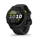 Garmin - Forerunner 70 - Noir-Cette montre intelligente de course avec GPS facile à utiliser possède toutes les fonctions essentielles dont vous avez besoin pour passer au niveau supérieur, y compris le GPS, l’allure, la distance et la fréquence cardiaque au poignet