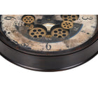 Monarch Specialties - Horloge - 20 po Rond - Mécanisme D'Engrenage - Horloge Murale - Brun - Transitionnel-Pour une utilisation à l'intérieur uniquement, cette horloge murale est dotée d'un mécanisme sans tic-tac, parfait pour les environnements calmes et bénéficie d'une garantie limitée de 2 ans contre tout défaut, pour votre plus grande satisfaction