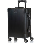 CHAMPS - Ensemble de bagages extensibles à parois rigides Collection Fresh II - Noir-Deux serrures à combinaison approuvées par la TSA
