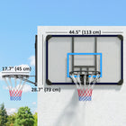 Soozier – Panier de basketball mural-Aspect épuré avec des graphismes de style professionnel 
