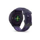 Garmin - Forerunner 570 - 47 mm, aluminium indigo avec bracelet translucide violet impérial/indigo-ÉCRAN AMOLED ET CADRE EN ALUMINIUM - Il s'agit de notre écran tactile AMOLED le plus lumineux avec des commandes à boutons et un cadre en aluminium disponible dans les tailles 42 mm et 47 mm.