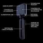 Logitech Litra Glow Premium Lumière LED Streaming avec TrueSoft pour PC/Mac - Graphite-Accédez rapidement à votre réglage : Utilisez l'app gratuite G HUB Logitech pour contrôler la luminosité de la lumière de la webcam USB, température, on/off et charger/sauver les préréglages