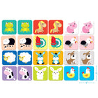 Banana Panda - Jeu de mémoire de taille super grande-Excellent comme cartes flash pour enseigner les premiers mots