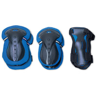 Globber - Équipements de protection - Taille XS - Bleu Marine-Inclut des protège-coudes, genoux et poignets pour une protection complète