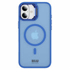 Blu Element - Étui Chromatic Kick MagSafe pour iPhone 17 - Bleu Transparent-Niveau de protection - 300 chutes à 10 pieds