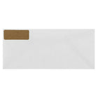 JAM Paper Étiquettes postales lisses, 2 5/8 x 1 po, papier kraft brun, 30 par page, 480 par paquet-Taille des feuilles d’étiquettes : 8 1/2 x 11 po