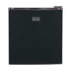 BLACK+DECKER - 1,7 pi³ Mini-frigo autonome avec congélateur, noir-Compact et élégant : le design élégant et moderne - disponible en noir, acier inoxydable et blanc - est parfait pour les résidences universitaires, les bureaux, les garages, les bars à domicile, les petits appartements et les véhicules récréatifs