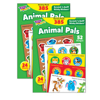 TREND - Pack de variétés d'autocollants puants copains animaux - 2 paquets de 385-Les autocollants Stinky préférés de tous depuis des décennies sont amusants à collectionner ou à utiliser pour motiver et récompenser.