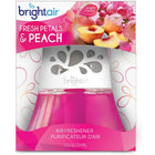 Bright AirMD ® Assainisseur dâ€™air à huile parfumée, parfum pétales fraîches et pêche-Sensations rehaussées, environnement plus agréable grâce aux parfums naturels