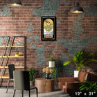 Green Day Dookie Music Cover with Gold Vinyl - Impression encadree - 19" x 31"-Produit sous licence officielle